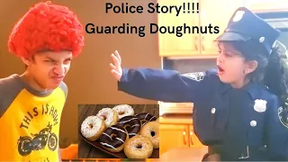 Police Stories for Kids | Pretend Play Police Officer Looking For The Missing Donut