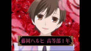 Raw Haruhi Fujioka clips (Ouran High School Host Club)