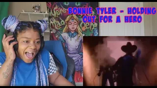 Bonnie Tyler - Holding Out For A Hero (Video) REACTION!!!