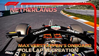 Max Verstappen's Pole Lap | 2021 Dutch Grand Prix | Assetto Corsa