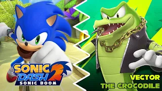 Sonic Dash 2: Sonic Boom - Vector the Crocodile Gameplay | Vector's Treble Makers Event