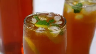 Best Lemon Drink Recipe-Lemon Iced Tea🍹How to make Iced Tea - Refreshing Summer Drink -MyFlavours