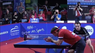 Timo Boll vs Simon Gauzy | German League Highlights