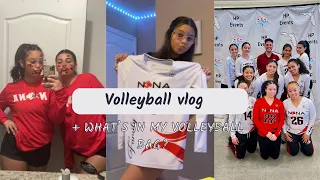 What’s in my volleyball bag | volleyball vlog