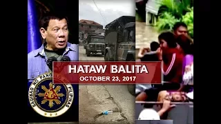 UNTV: Hataw Balita (October 23, 2017)