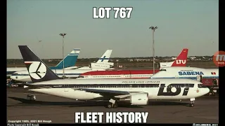 Lot 767 Fleet History