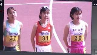 [4k]女子1部　5000m　決勝　関東インカレ2022　2022年5月22日(日)