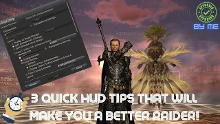 FFXIV HUD Tips which will make you a BETTER PLAYER || RAID TIPS || ENDWALKER