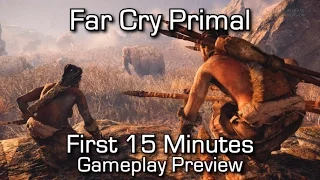 Far Cry Primal - First 15 Minutes w/ Editorial Commentary - PS4 Pre-Release Beta Gameplay (HD)