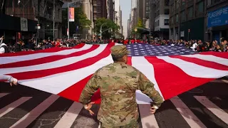New York City salutes veterans, active military at Veterans Day Parade
