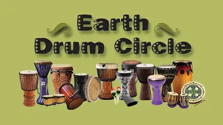 Earth Drum Circle at Isham Park, NYC on 5-11-24