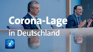 Corona-Pandemie: Spahn und Wieler über die aktuelle Lage