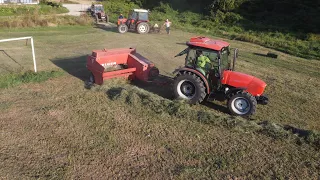 Same Argon 80 & Zetor 6245 - Baliranje sijena sa Welger AP 630