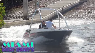 Hit The Dock Then Sped Off!! | Miami Boat Ramps | Boynton Beach