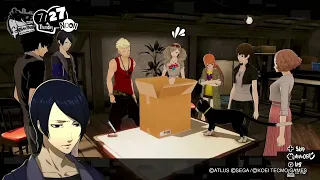 The phantom thieves and Ryuji being goobers for two minutes straight (Persona 5 Strikers)