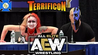 AEW WRESTLING Abadon & Dustin Rhodes Panel – Terrificon 2022