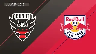 HIGHLIGHTS: D.C. United vs. New York Red Bulls | July 25, 2018