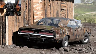 Rebuilding Dom's Dodge Charger R/T - Forza Horizon 5 ( Steering Wheel + Shifter ) Gameplay