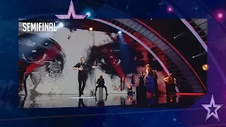 Cristian brings some poetry, flamenco and Spanish vibes | Semifinal 5 | Spain's Got Talent 2020