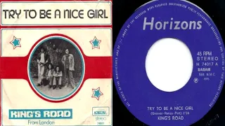 King's Road (Belgium) - Try To Be A Nice Girl (70's Obscure Hard Rock)