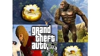 صاحب القدم الكبير والنبتات الذهبيةال7والمستذئب قراند 5 the 7 peyote plant gta v the bigfoot&wolfman