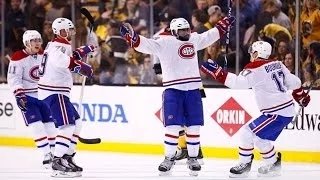 P.K Subban unleashes the 2OT winner past Rask