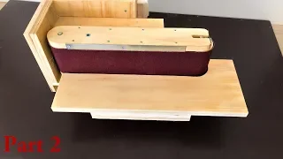 3 in 1 Sanding Station Build Part:2 (Belt Sander, Disc Sander, Edge Sander)