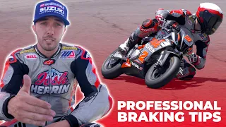 Pro Racer Explains How To Brake on a Motorcycle! (Track Day Tips #3)