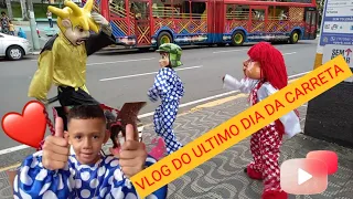 VLOG - Fofão e Chaves no Ultimo dia Carreta Dance Maqueen em Varginha MG