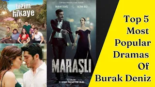 Top 5 Best Turkish Dramas of Burak Deniz || 2023 ||  Turkish drama with English subtitles