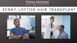 NBL All-Star player Kenny Lofton has Hair Transplant with Dr. Parsa Mohebi