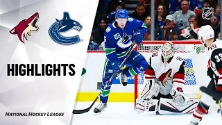 NHL Highlights | Coyotes @ Canucks 1/16/20