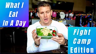 WHAT I EAT IN A DAY – FIGHT CAMP EDITION | Stephen Wonderboy Thompson