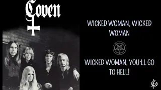 COVEN - WICKED WOMAN LYRICS