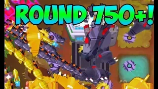 Bloons TD 6 - ROUND 750+ NEW HIGHEST ROUND!