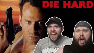 DIE HARD (1988) TWIN BROTHERS FIRST TIME WATCHING MOVIE REACTION!