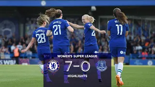 Chelsea 7-0 Everton | Highlights | Matchday 18 | Women's Super League 2022/23