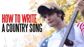 How to Write a Country Song (In 5 Minutes or Less)