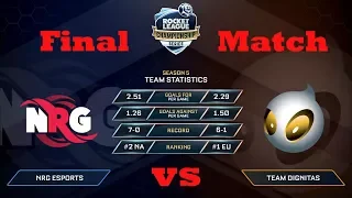 Rocket League - Final Match - World Championship - NRG Esports Vs Team Dignitas