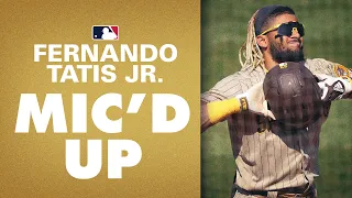 Padres' Fernando Tatis Jr. MIC'D UP during game vs. Athletics!