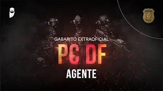 Gabarito Extraoficial PC DF - Agente