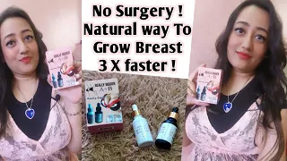 3 हफ्तों में करे Size 30 से 34 ! Breast Enlargement (A+B) Activation Oils - Use करे Magical Results!