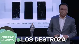 HONOR DESTROZA (Literal) a Samsung y Apple con Magic6 Pro | Presentación en español