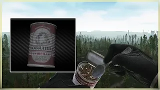 CAN OF BEEF STEW LARGE (TUSHONKA) FOOD EATING ANIMATION IN ESCAPE FROM TARKOV EFT - 12.12