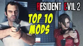 Resident Evil 2 - TOP 10 PLAYER SWAP MODS!