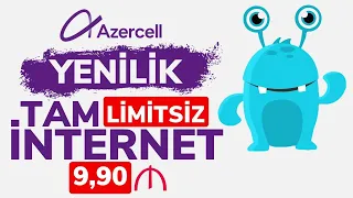 Azercell GigaMax yeni limitsiz internet paketi OZUNET