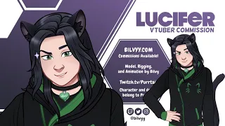 VTuber Showcase :: Lucifer (Catboy Commission)