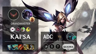 Kaisa ADC vs Kalista - KR Grandmaster Patch 12.5