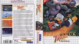 Deep Duck Trouble Starring Donald Duck ( Sega Master System ) 1993