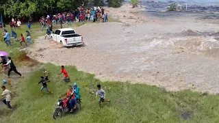 Spectacular Tidal Bore Hits Indonesian Village Again (Part 3)